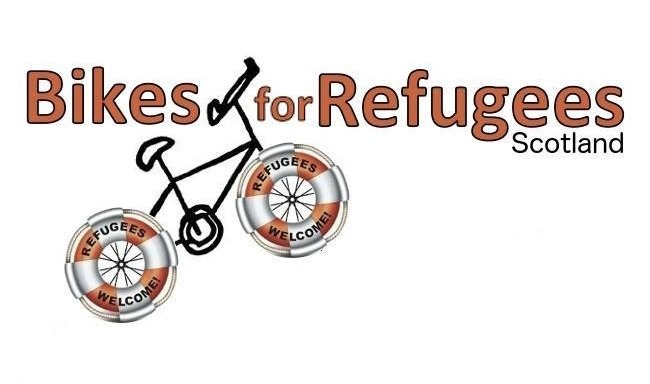 Logo for Bikes for Refugees Scotland